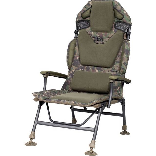 Trakker kreslo levelite camo longback chair