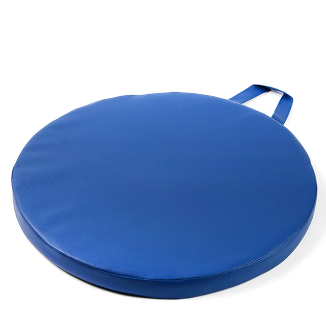 Outdoor Picnic Camping Portable Cushion PU Leather Hand Square Round Hexagonal Office Chair 4