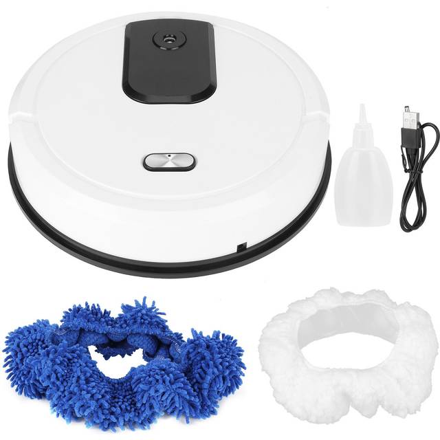 Intelligent Sweeping Robot Mini Wet Dry Dual Use Vacuum Cleaner Home Cleaning ToolsWhite vit