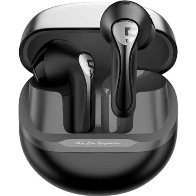 SoundPEATS Air5 Bluetooth-hörlurar, Hi-Res/aptX Adaptive Lossless/Snapdragon Sound-hörlurar, Semi in-ear Bluetooth 5.4-hörlurar med 13 mm dynamiskt drivelement, specialapp, 30 timmars speltid