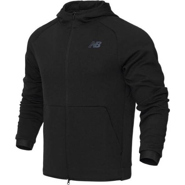 New Balance Logo Sportswear Tech Fleece Windrunner Jacket 'Black' AMJ21178-BK - XXL
