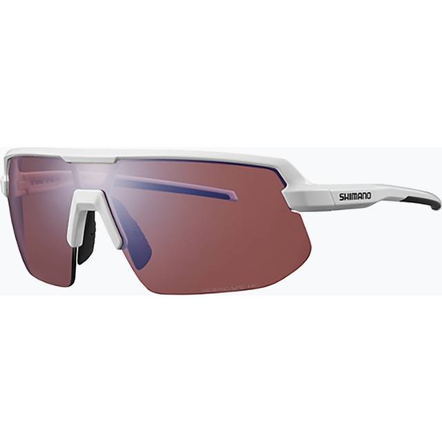 Shimano Twinspark Glasses - White - Ridescape High Contrast Lens