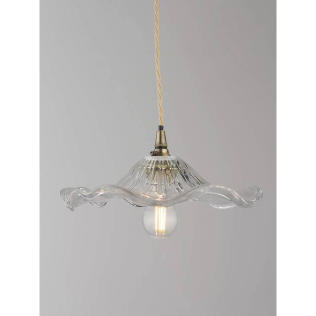John Lewis Frenchie Glass Ceiling Shade