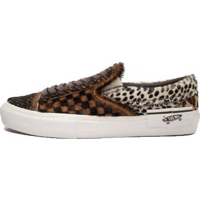 Vans Slip-On CAP LX 'Multi Pony Hair' VN0A3TKSVSO - Brown - 9.5