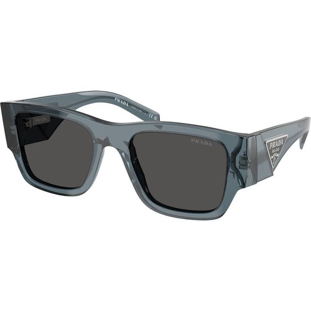 Prada PR 10ZS Sunglasses 17T08Z Transparent Ocean