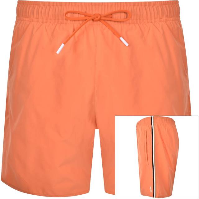 BOSS for man. 50491594 Iconic orange swimming costume (M), Beachwear, Polyester