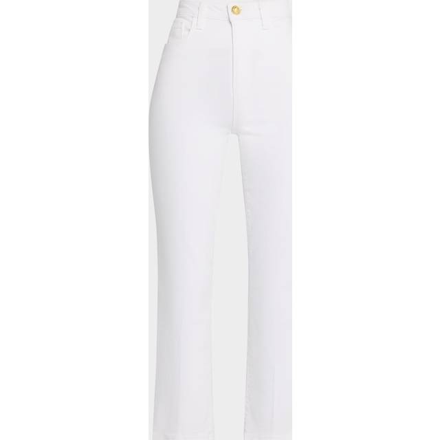 Mira Ultra High-Rise Crop Micro Bootcut Jeans - BLANCMATTE - 32