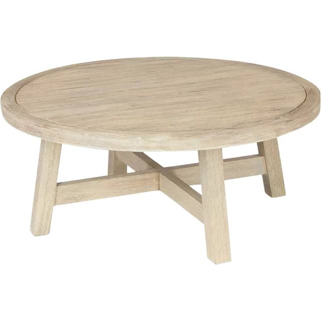 KETTLER Cora Round Garden Coffee Table, FSC-Certified (Acacia Wood), Natural