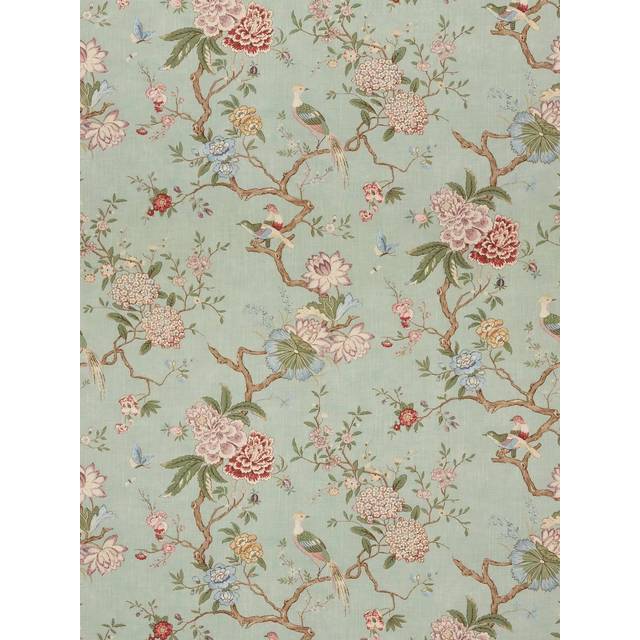 GP & J Baker Oriental Bird Furnishing Fabric