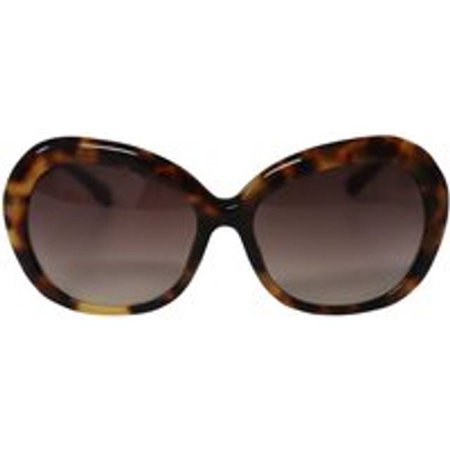 Womens Preloved Oval Sunglasses Tortoise Shell Wo - Brown Print - One Size