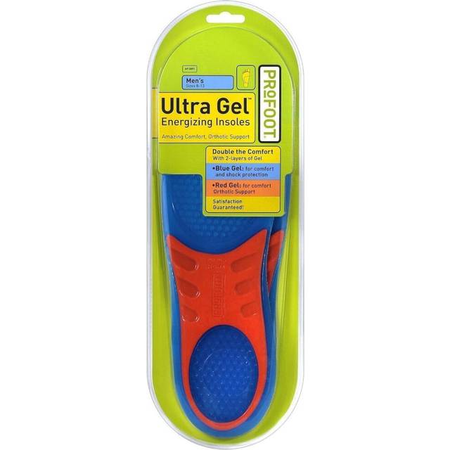 ProFoot Ultra Gel Insoles Men's 8-13 1 Pair ( Pack of 2)