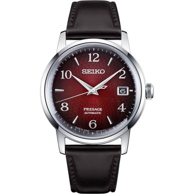 SEIKO Japan Classic Series Casual Automatic Mechanical Watch - red - F