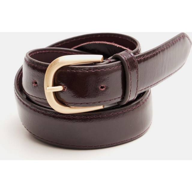 HUSH Polly Patent Leather Belt