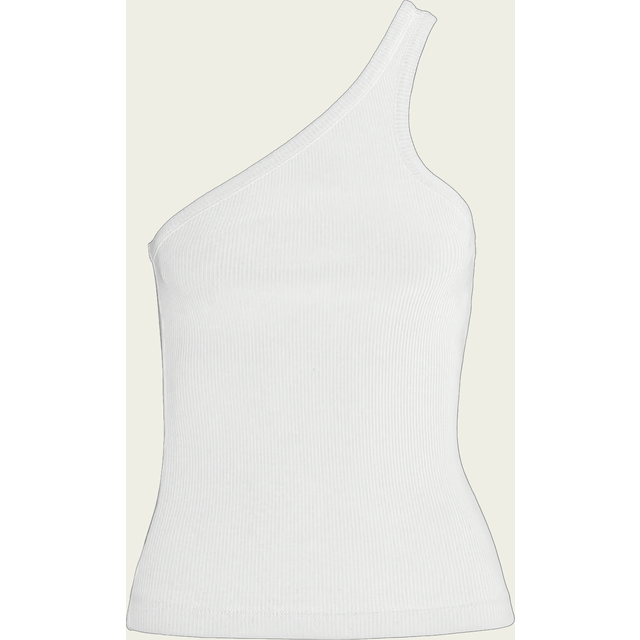 Verica Tank in White - M