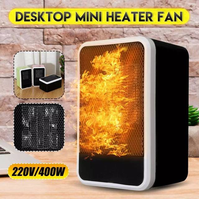 Bakeey 400W HXDP 1 Electric Heater Fan Mini Winter Hand Warmer PTC Ceramic Quick Heating Warm Stove Radiator Office Desktop Hot Air Blower