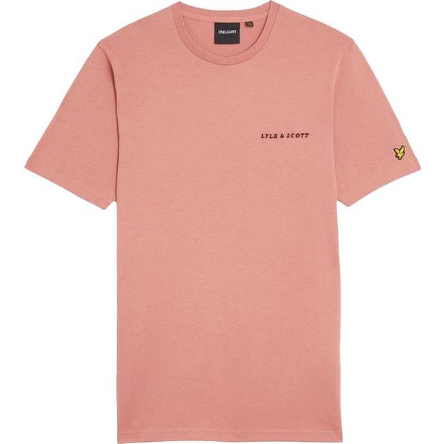 LYLE & SCOTT Embroidered T-Shirt |Rosa |L