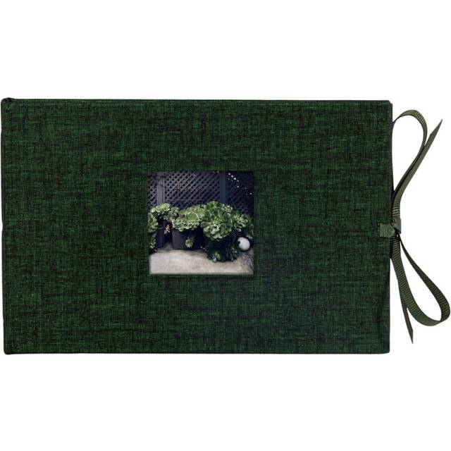 Kolo Noci Small 4x6 Photo Album  Holds 24 Photos  Ideal for Weddings and Baby Books  Forest Chambray
