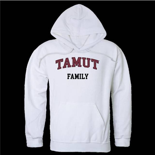 W Republic 573-596-WHT-05 Texas A&M University Texarkana Eagles Family Hoodie, White - 2XL
