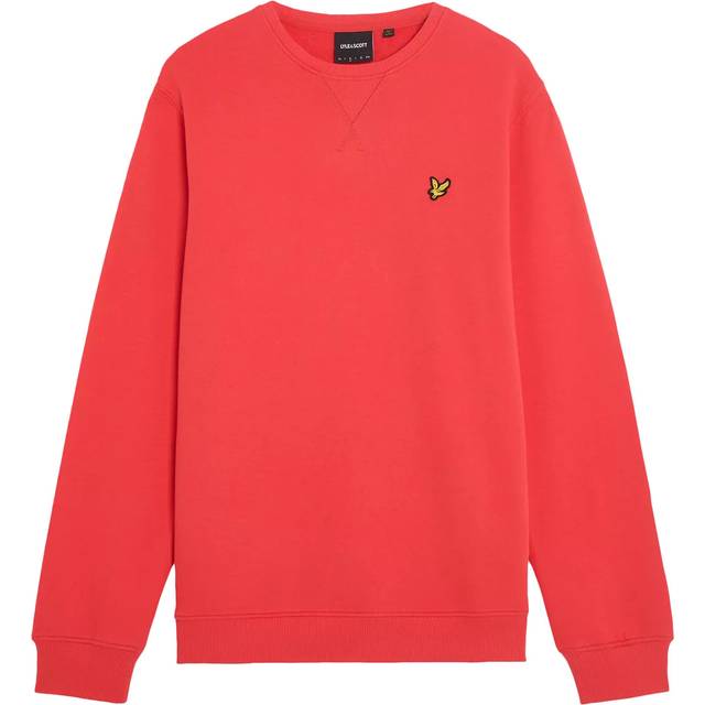 Lyle & Scott, Sweatshirts & Hoodies, Herr, S, Mellanlager Crew Neck Sweatshirt - pink (S)