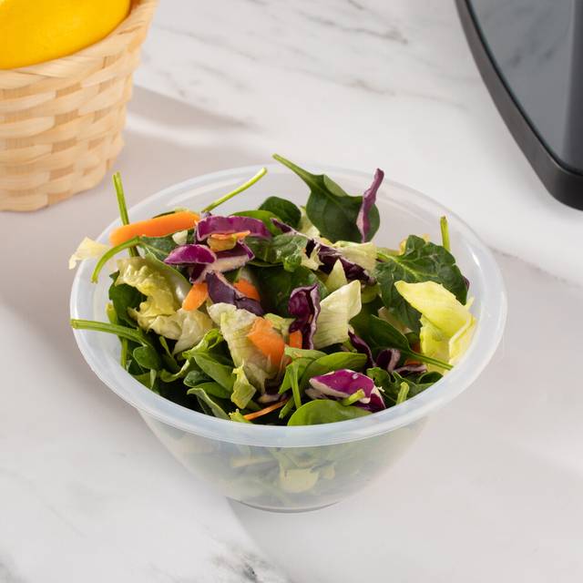 (Small - 15cm) Clear Plastic Mixing Bowl for Baking, Salad, Cakes