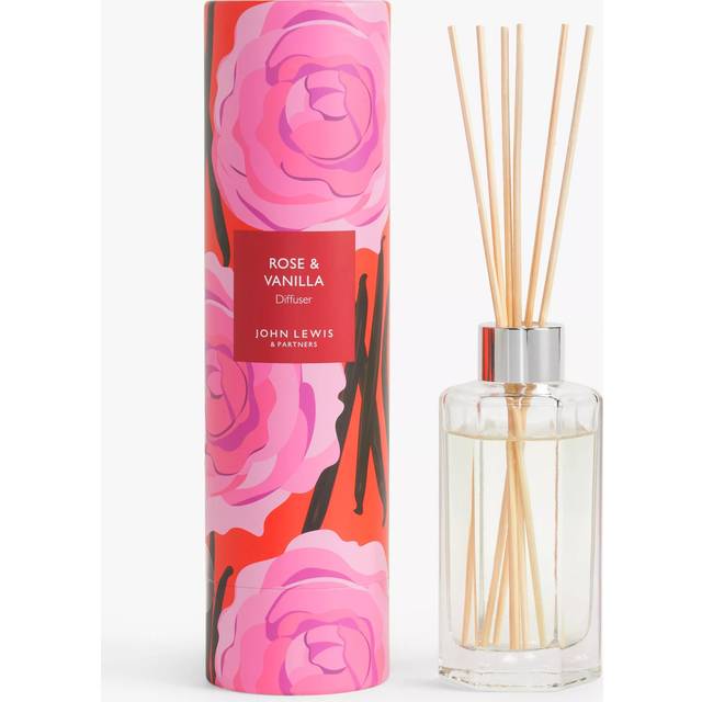 John Lewis Rose & Vanilla Reed Diffuser, 110ml