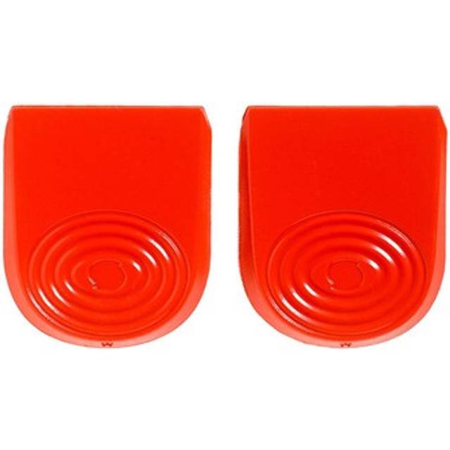 (3 UK-5 UK, Red) Sorbothane Heel Pads