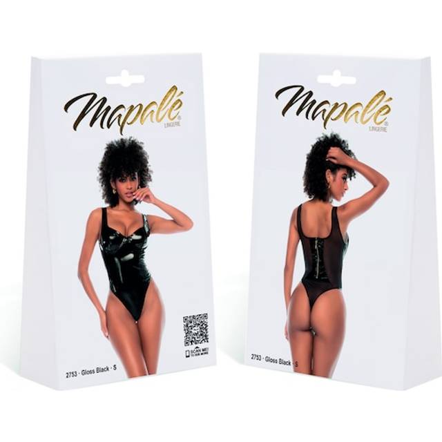 Bodysuit - M - Gloss Black