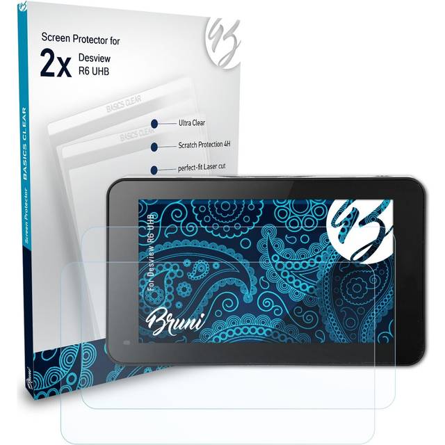 Bruni 2x Protective Film For Desview R6 Uhb Screen Protector Screen Protection