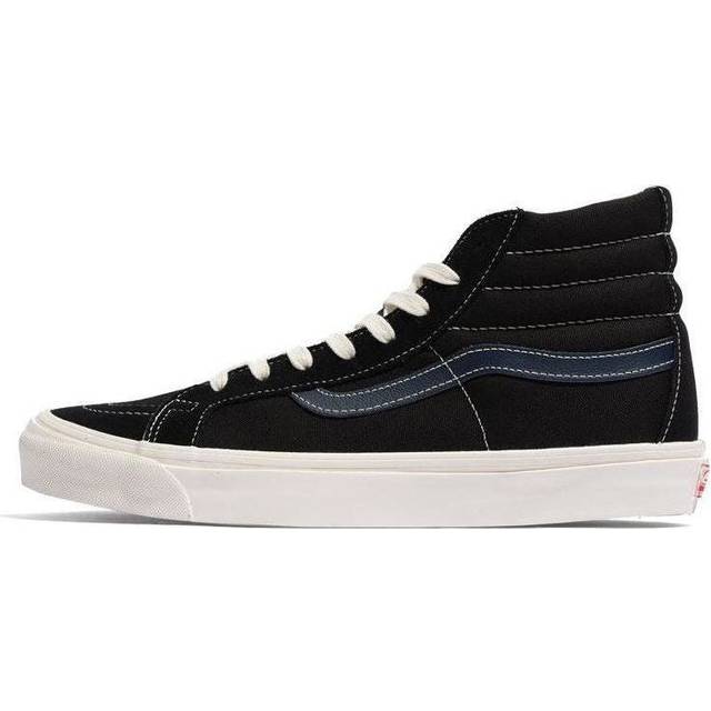 Vans SK8-HI LX Suede Canvas 'Black Dress Blue' VN0A45JLVQP - 5.5