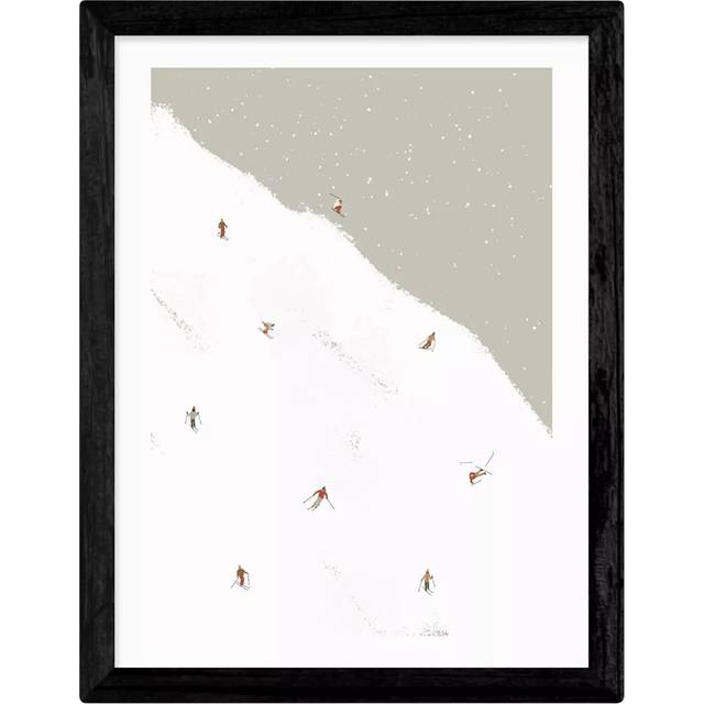 EAST END PRINTS Coit Collective Ski Slope Framed Print