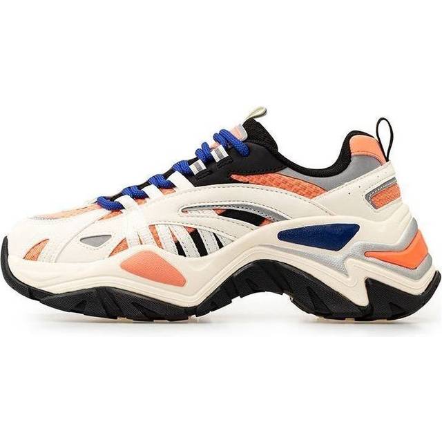 (WMNS) Fila Flatform Chunky Shoes White/Orange T12W034105FPG - 7.5
