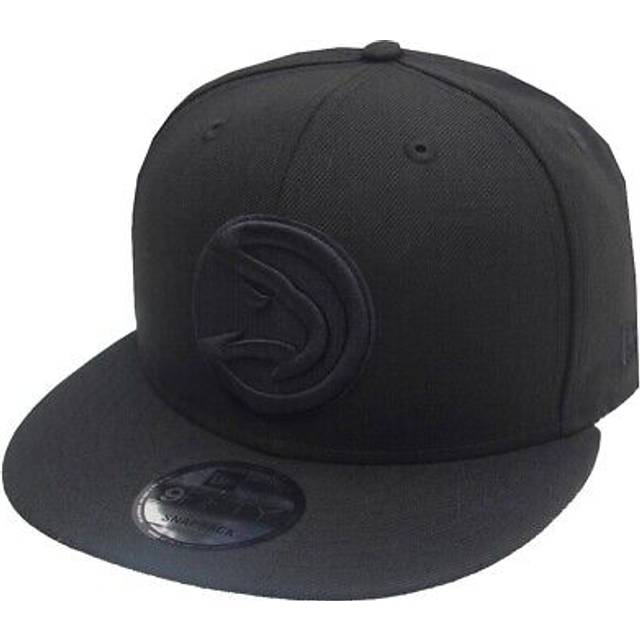 Era atlanta hawks black on black nba snapback cap 9fifty osfa limited
