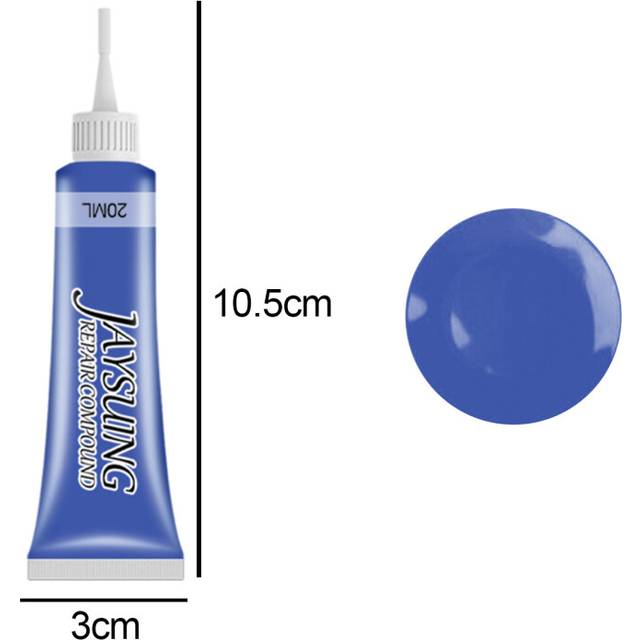 (Blue) Leather color replenishing paste Leather coat and shoe dye Car leather seat leather renovating and replenishing color