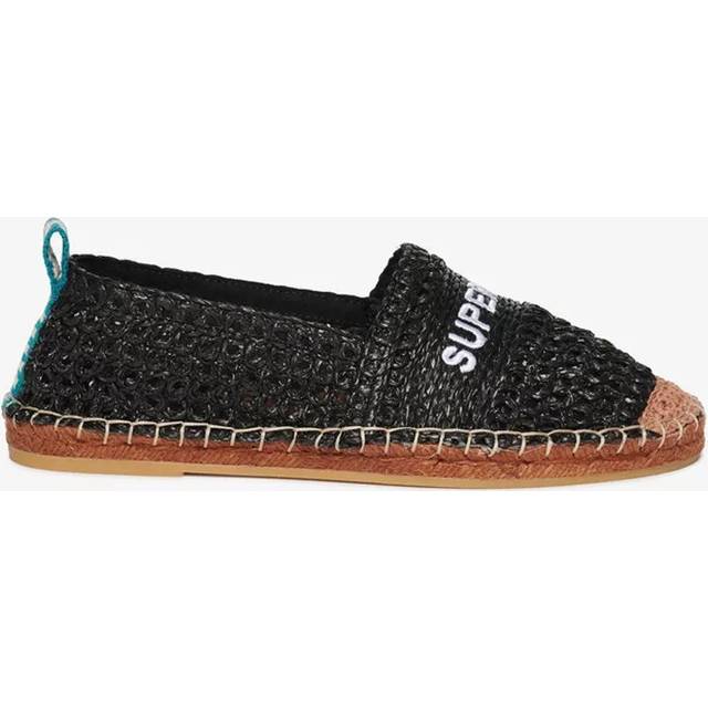 Superdry Logo Raffia Espadrilles