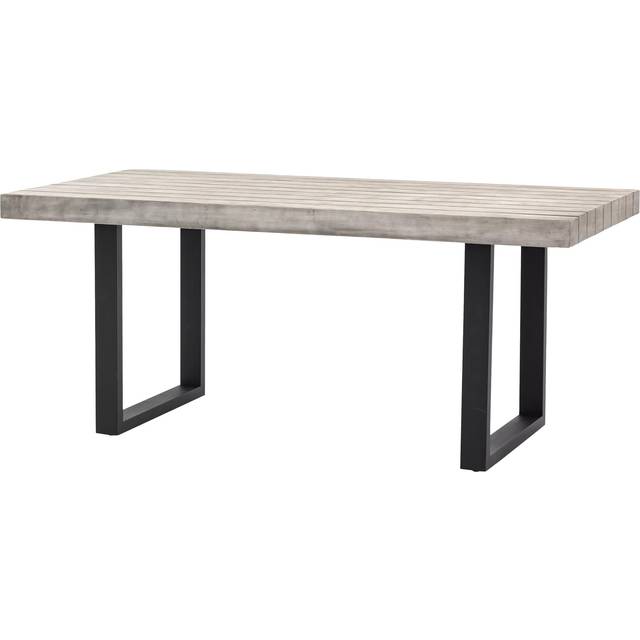Merano Dining Table In Old Wood Matera Grey Legs With 2 Benches