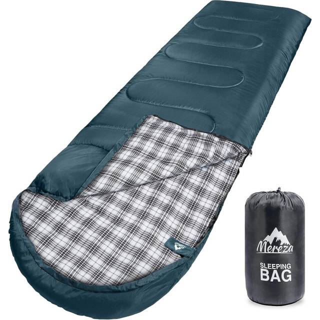 MEREZA Sleeping Bags XL for Mens Large Wide Sleeping Bag for Camping Big and Tall Sleeping Bags for Women Adults Warm with Compression Sack Cold Weath