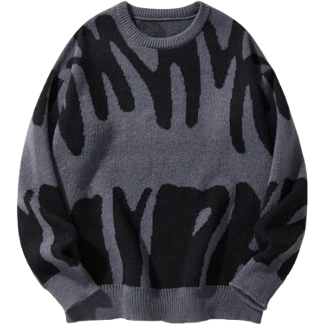 Manfinity Men Graphic Pattern Jumper