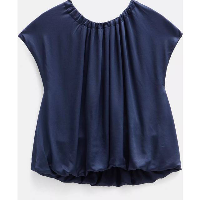 HUSH Satin Drape Top