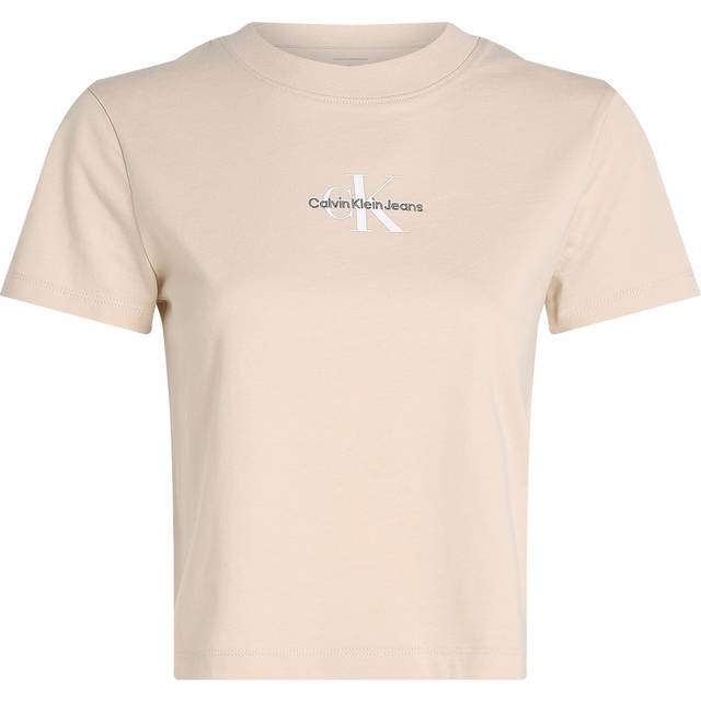 Cropped Monogram T-shirt