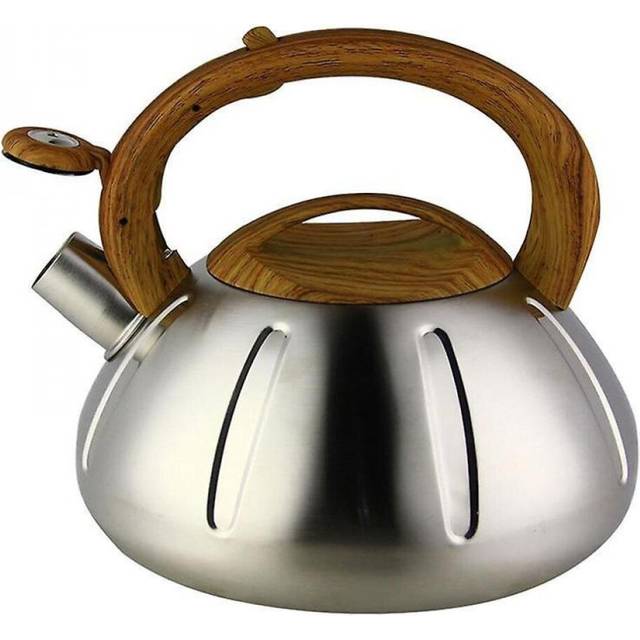 Stainless Steel Thicken Whistle Teakettle Home Water Boiling Kettle Beep Gas Stove Induction