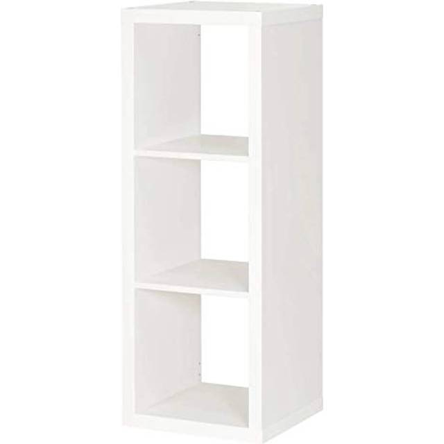 Ikea Kallax, hylla, bokhylla, vägghylla, rumsavdelare i vitt