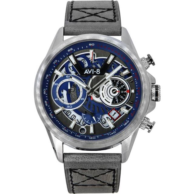 AVI-8 Hawker Harrier Matador Chronograph Slate Blue Dial Quartz AV-4125-03 Men's Watch