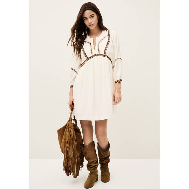Bohemian Embroidered Dress Tulsie