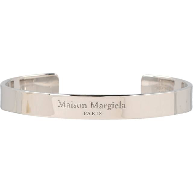 Maison Margiela-Logo Bracelet Gioielli Silver-Donna - 8