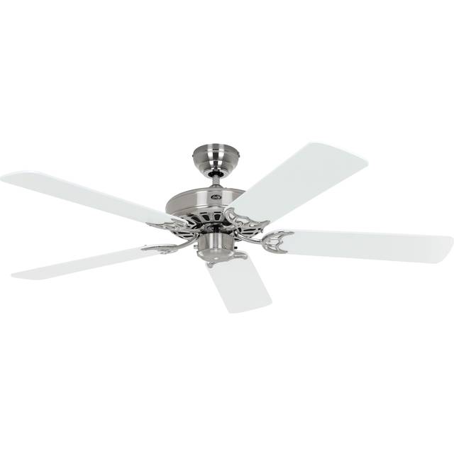 Ceiling Fan Classic Royal Brushed Chrome 132 wh-lg