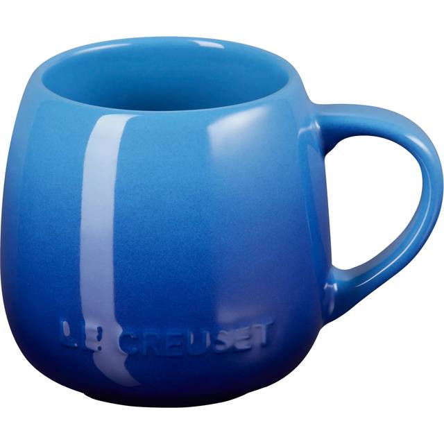 Le Creuset Stoneware Coupe Mug, 320ml - Azure