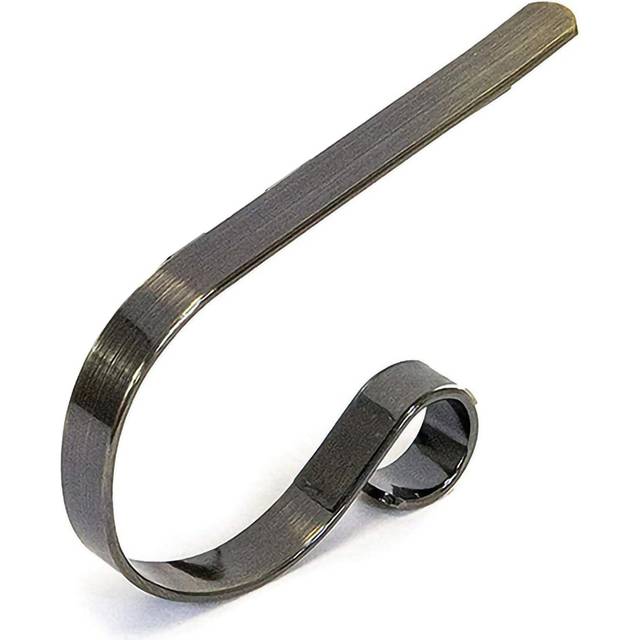 Christmas Stocking Hook Electroplated Metal Rustproof Durable Exquisite Color Glossy Surface black