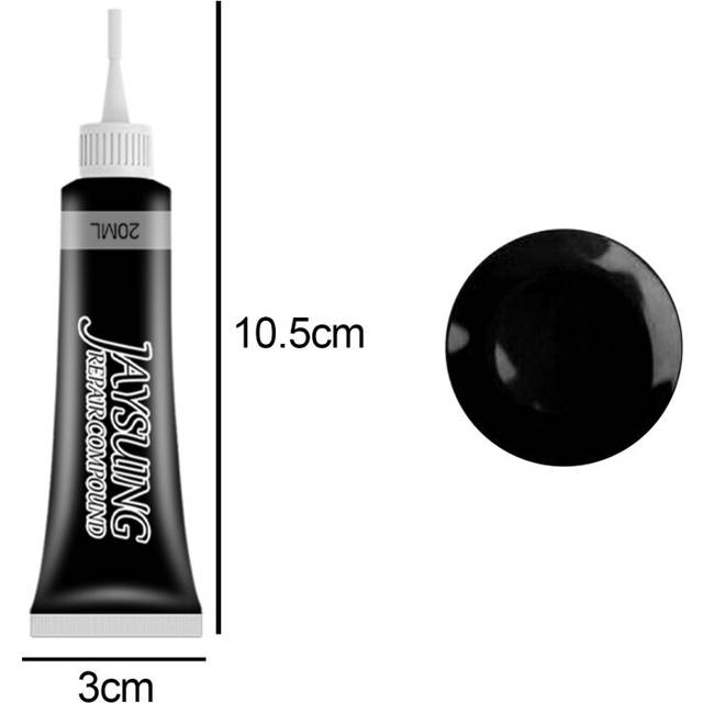 (Black) Leather color replenishing paste Leather coat and shoe dye Car leather seat leather renovating and replenishing color