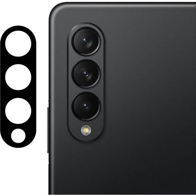 Samsung Galaxy Z Fold3 (5G) Härdat Kameralinsskyddsglas - Svart