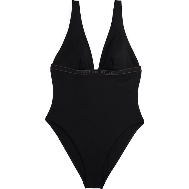 Tonal Logo Swimsuit